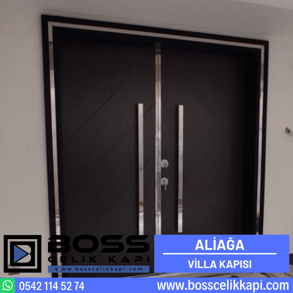 Aliağa Villa Kapısı Modelleri Fiyatları Haustüren Entrance Doors Steel Doors Boss Çelik Kapı (1)
