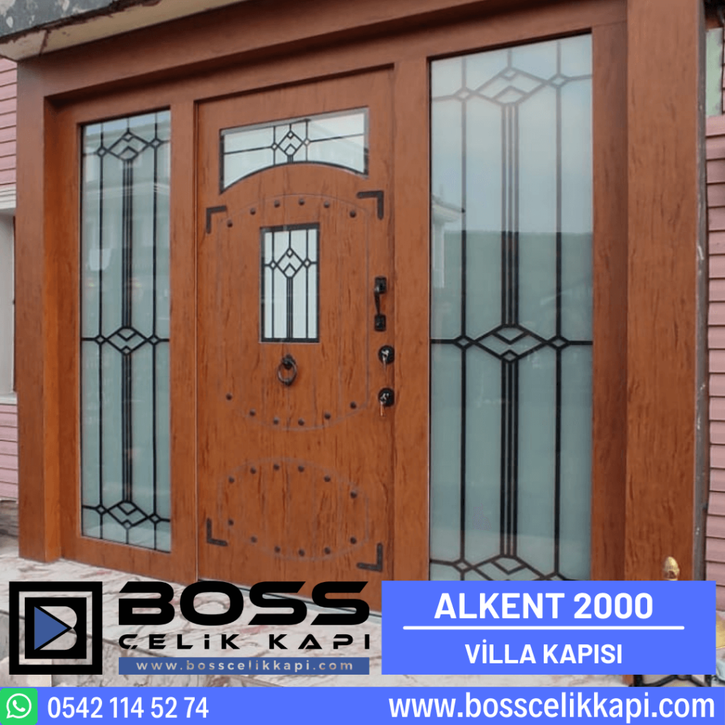 Alkent 2000 Villa Kapısı Modelleri Fiyatları Haustüren Entrance Doors Steel Doors Boss Çelik Kapı (1)