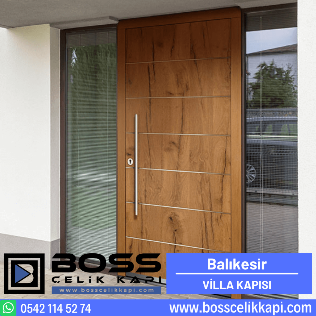 Balıkesir Villa Kapısı Modelleri Fiyatları Haustüren Entrance Doors Steel Doors Boss Çelik Kapı (1)