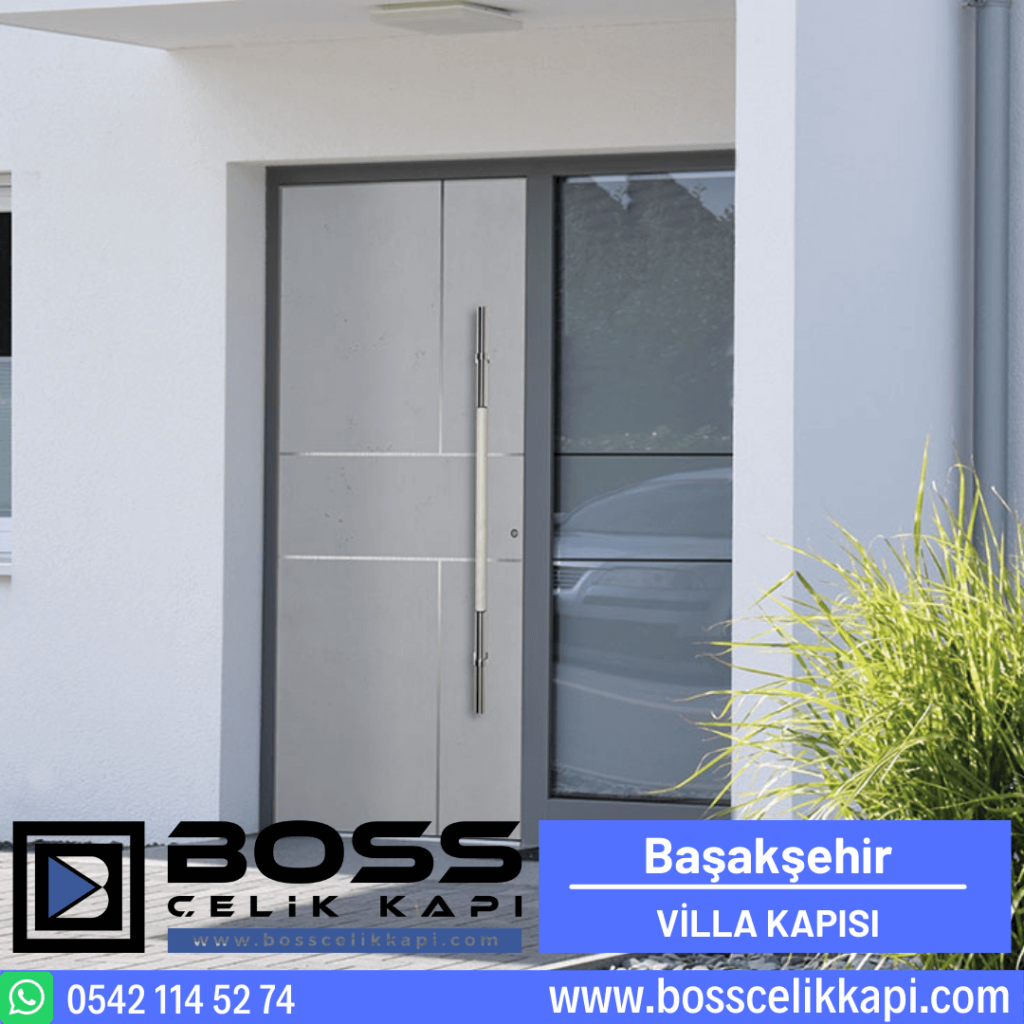 Başakşehir Villa Kapısı Modelleri Fiyatları Haustüren Entrance Doors Steel Doors Boss Çelik Kapı (1)