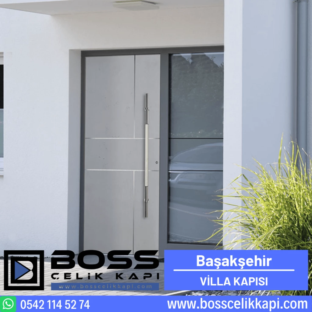 Başakşehir Villa Kapısı Modelleri Fiyatları Haustüren Entrance Doors Steel Doors Boss Çelik Kapı (1)