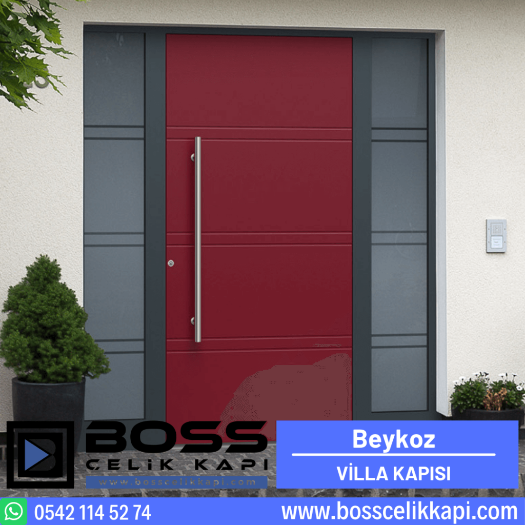 Beykoz Villa Kapısı Modelleri Fiyatları Haustüren Entrance Doors Steel Doors Boss Çelik Kapı (1)