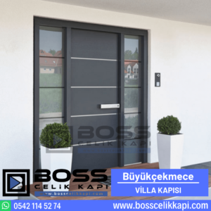 Büyükçekmece Villa Kapısı Modelleri Fiyatları Haustüren Entrance Doors Steel Doors Boss Çelik Kapı (1)