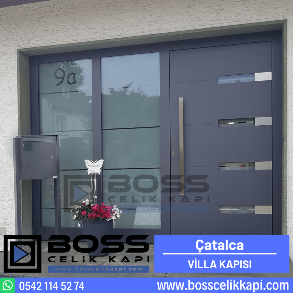 Çatalca Villa Kapısı Modelleri Fiyatları Haustüren Entrance Doors Steel Doors Boss Çelik Kapı (1)