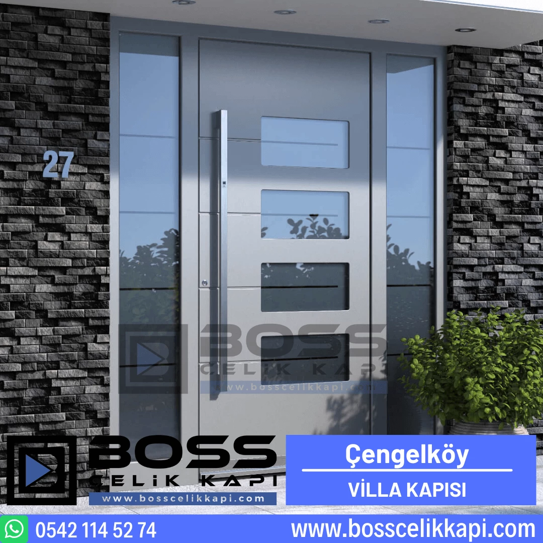 Çengelköy Villa Kapısı Modelleri Fiyatları Haustüren Entrance Doors Steel Doors Boss Çelik Kapı (1)