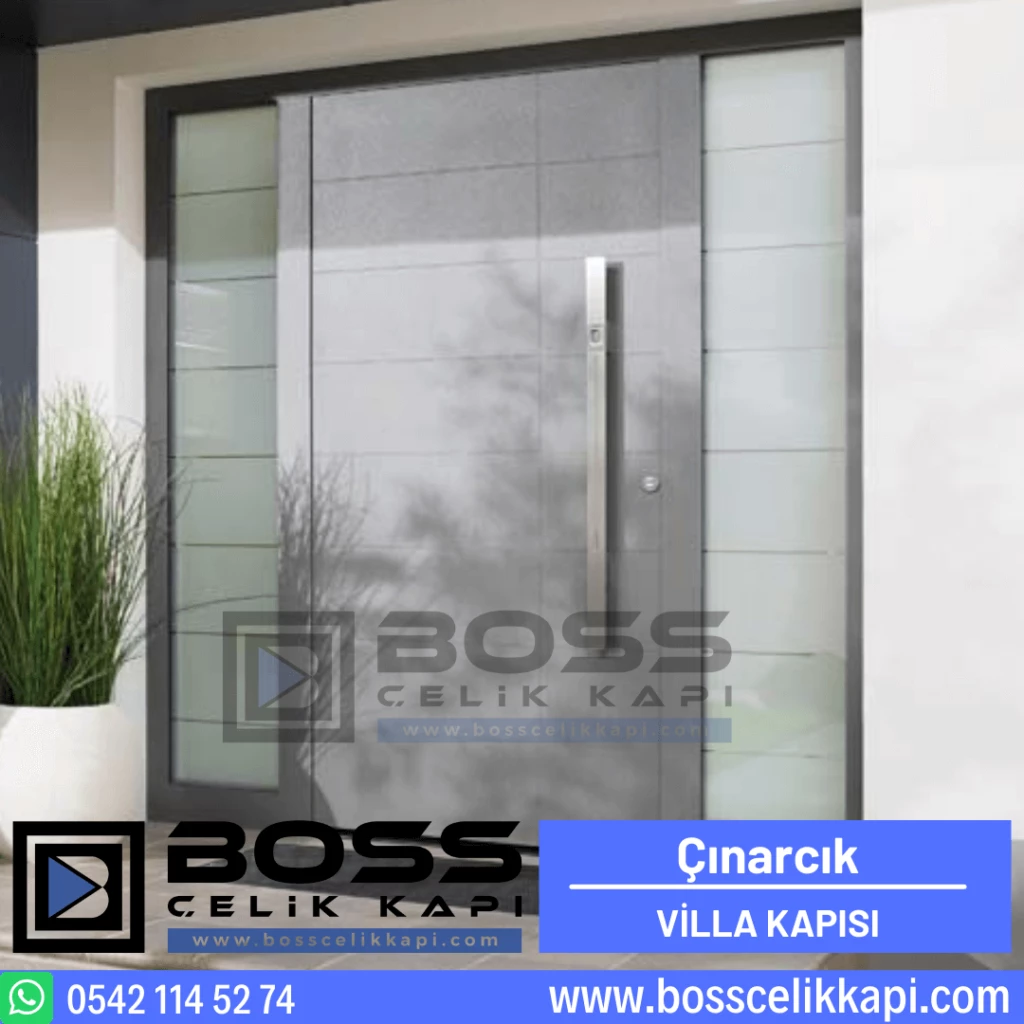 Çınarcık Villa Kapısı Modelleri Fiyatları Haustüren Entrance Doors Steel Doors Boss Çelik Kapı (1)