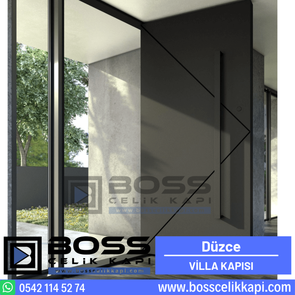 Düzce Villa Kapısı Modelleri Fiyatları Haustüren Entrance Doors Steel Doors Boss Çelik Kapı (1)