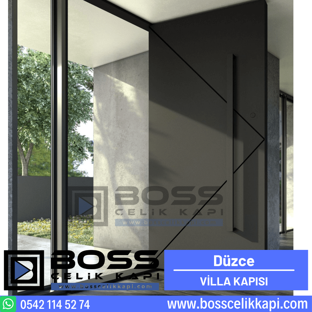 Düzce Villa Kapısı 61 Düzce Villa Kapısı Modelleri Fiyatları Haustüren Entrance Doors Steel Doors Boss Çelik Kapı (1)