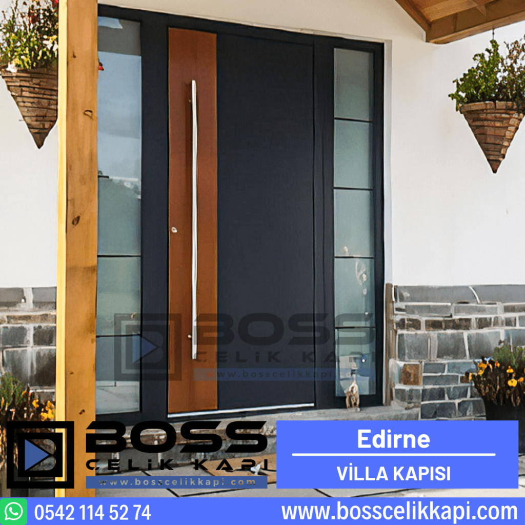 Edirne Villa Kapısı Modelleri Fiyatları Haustüren Entrance Doors Steel Doors Boss Çelik Kapı (1)