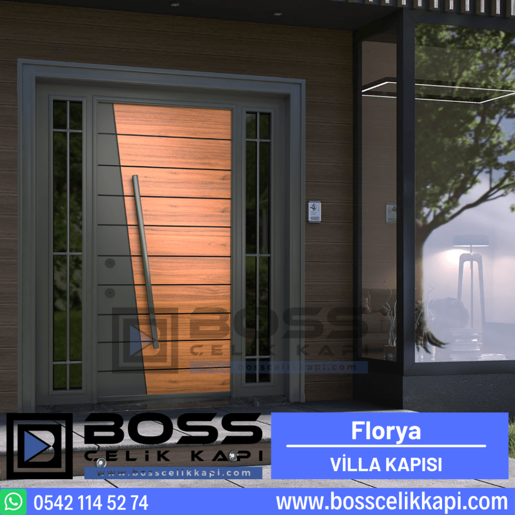 Florya Villa Kapısı Modelleri Fiyatları Haustüren Entrance Doors Steel Doors Boss Çelik Kapı (1)