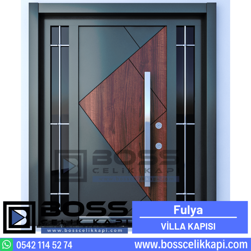 Fulya Villa Kapısı Modelleri Fiyatları Haustüren Entrance Doors Steel Doors Boss Çelik Kapı (1)