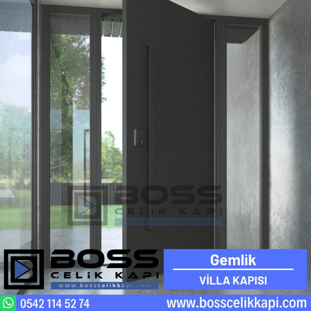 Gemlik Villa Kapısı Modelleri Fiyatları Haustüren Entrance Doors Steel Doors Boss Çelik Kapı (1)