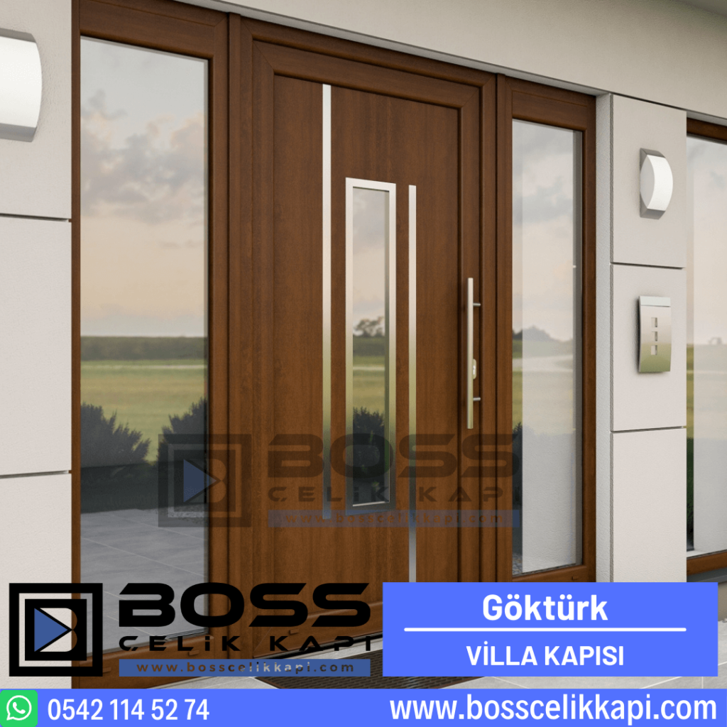 Göktürk Villa Kapısı Modelleri Fiyatları Haustüren Entrance Doors Steel Doors Boss Çelik Kapı (1)