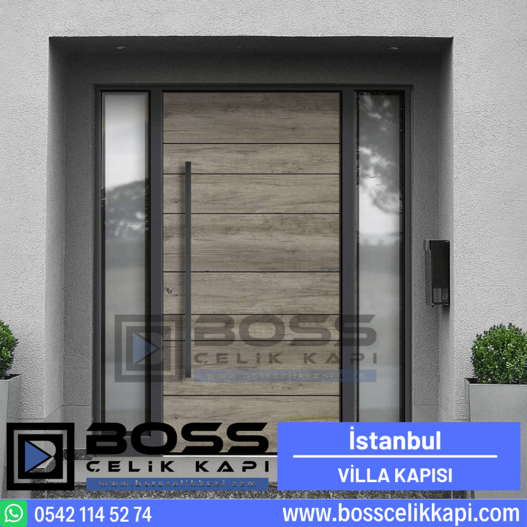 İstanbul Villa Kapısı Modelleri Fiyatları Haustüren Entrance Doors Steel Doors Boss Çelik Kapı (1)