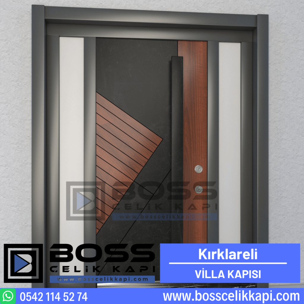 Kırklareli Villa Kapısı Modelleri Fiyatları Haustüren Entrance Doors Steel Doors Boss Çelik Kapı (1)