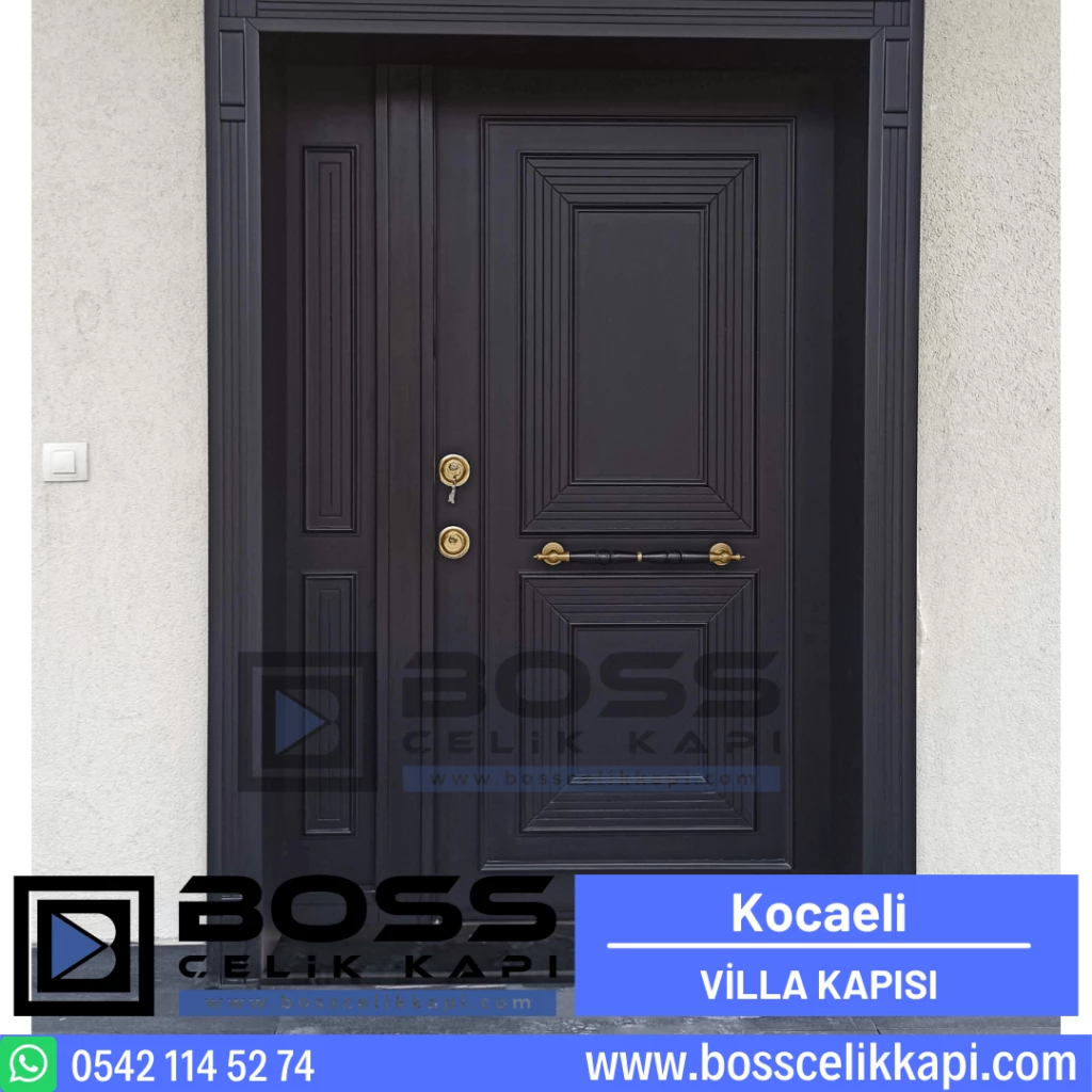 Kocaeli Villa Kapısı Modelleri Fiyatları Haustüren Entrance Doors Steel Doors Boss Çelik Kapı (1)