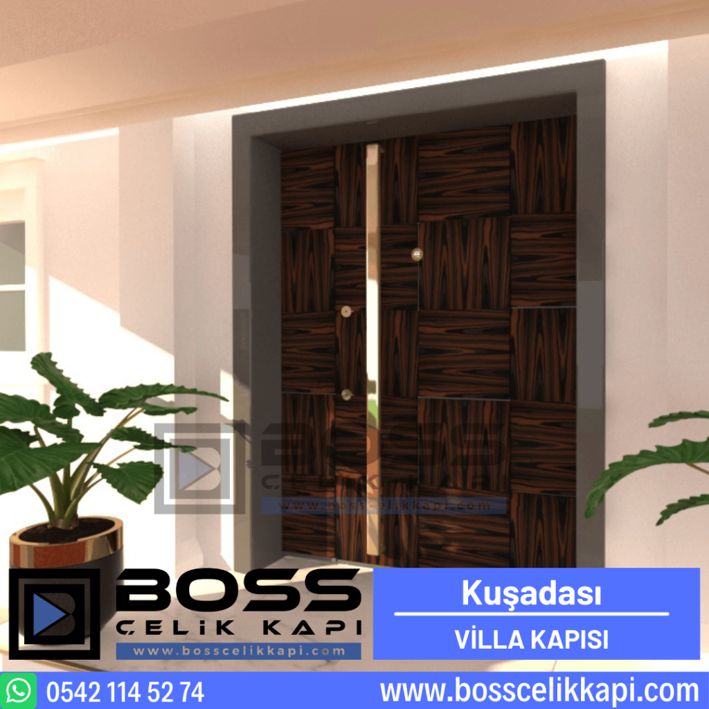 Kuşadası Villa Kapısı 5 Kuşadası Villa Kapısı Modelleri Fiyatları Haustüren Entrance Doors Steel Doors Boss Çelik Kapı (1)