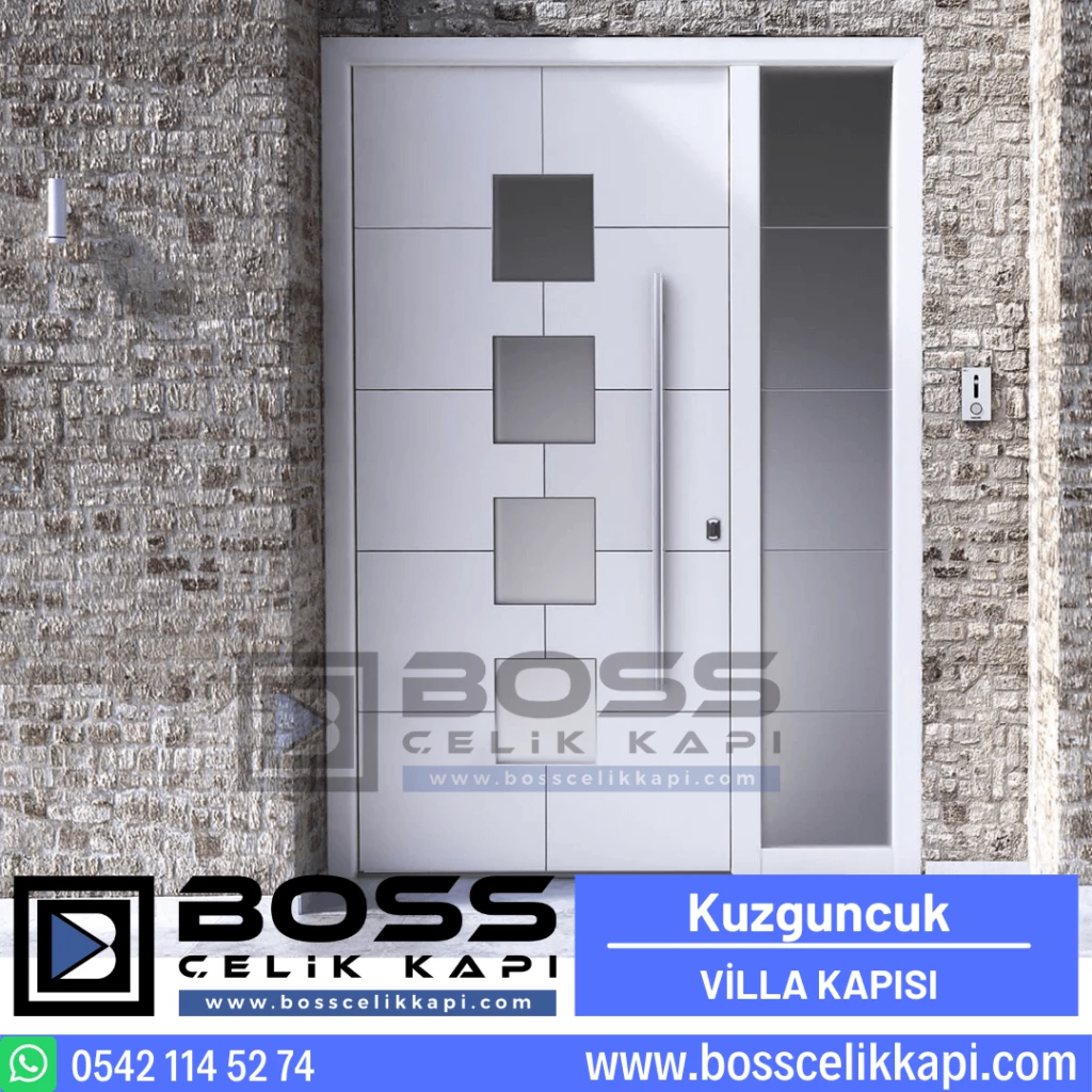 Kuzguncuk Villa Kapısı Modelleri Fiyatları Haustüren Entrance Doors Steel Doors Boss Çelik Kapı (1)