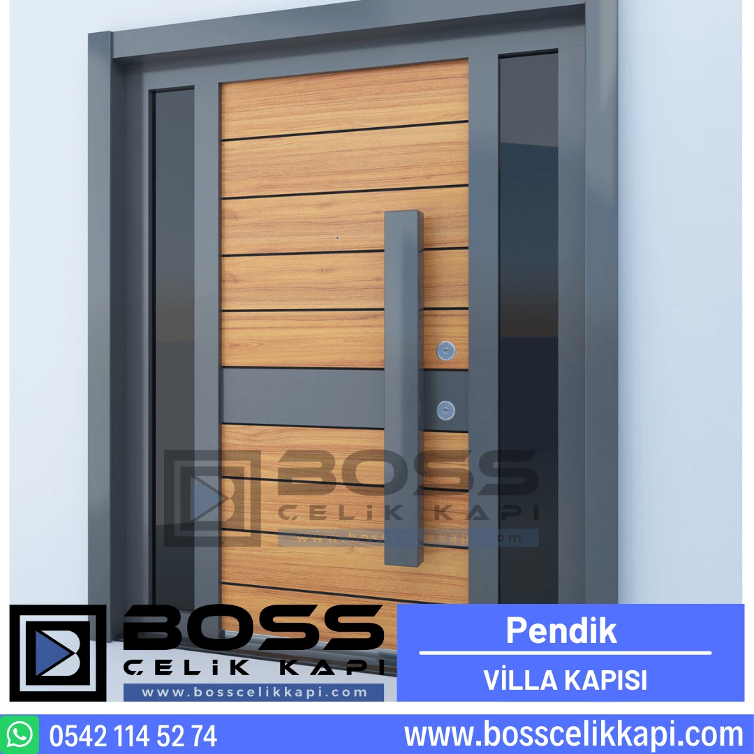 Pendik Villa Kapısı Modelleri Fiyatları Haustüren Entrance Doors Steel Doors Boss Çelik Kapı (1)