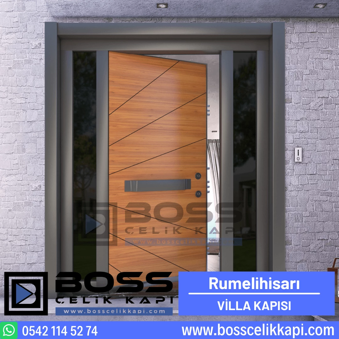 Rumelihisarı Villa Kapısı Modelleri Fiyatları Haustüren Entrance Doors Steel Doors Boss Çelik Kapı (1)
