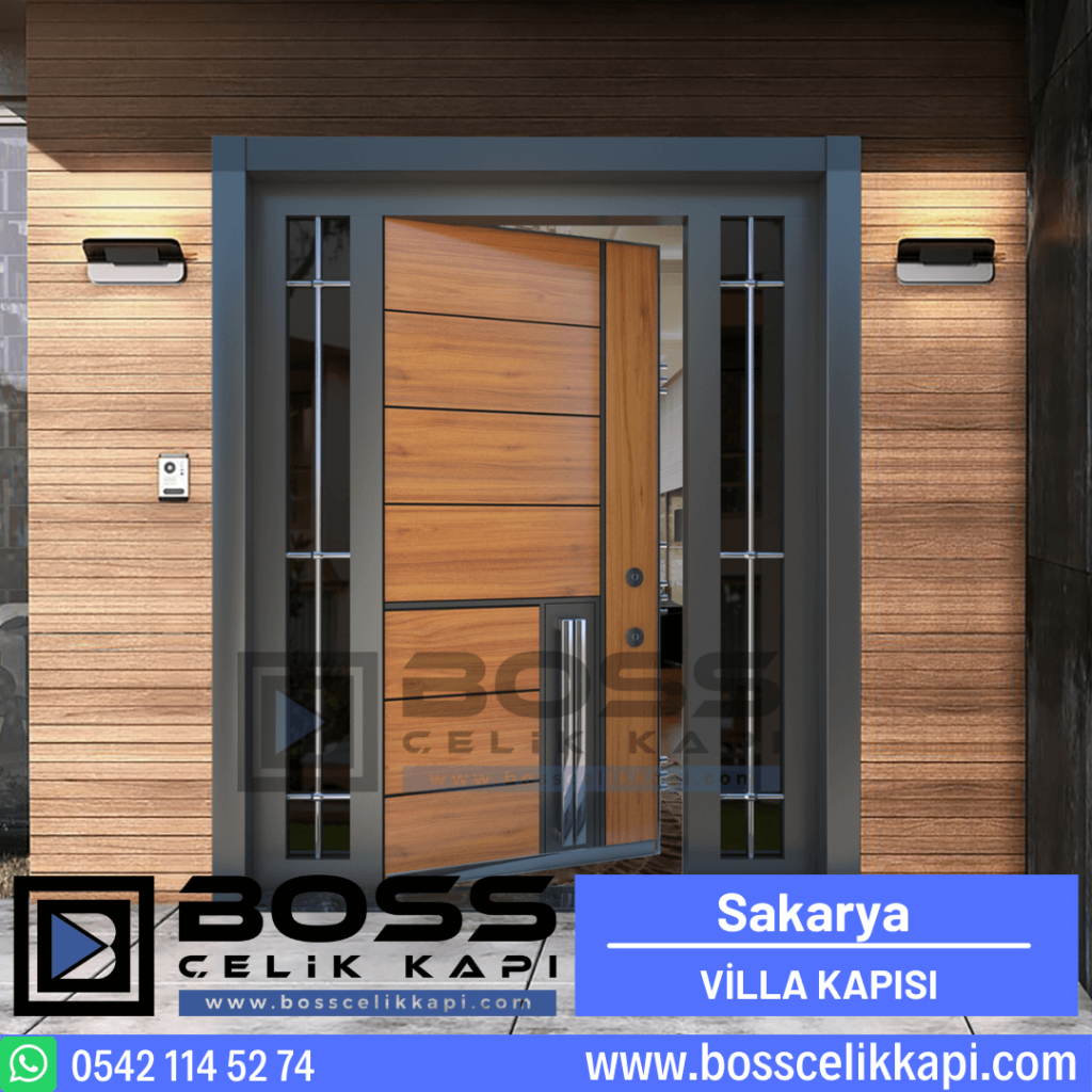 Sakarya Villa Kapısı Modelleri Fiyatları Haustüren Entrance Doors Steel Doors Boss Çelik Kapı (1)