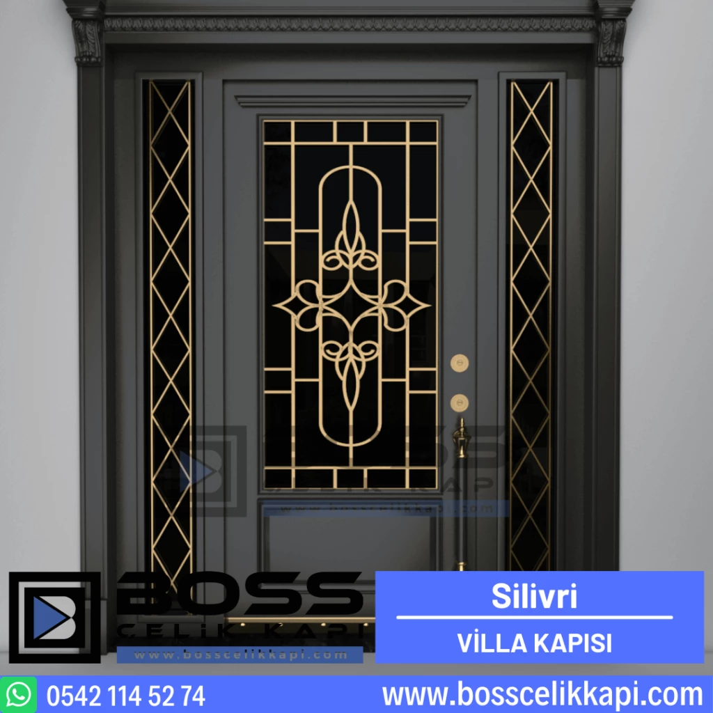 Silivri Villa Kapısı Modelleri Fiyatları Haustüren Entrance Doors Steel Doors Boss Çelik Kapı (1)
