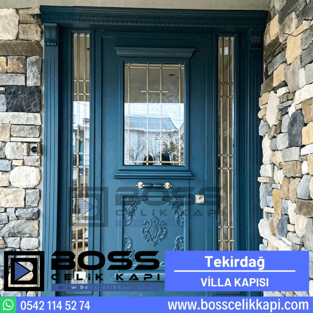 Tekirdağ Villa Kapısı Modelleri Fiyatları Haustüren Entrance Doors Steel Doors Boss Çelik Kapı (1)