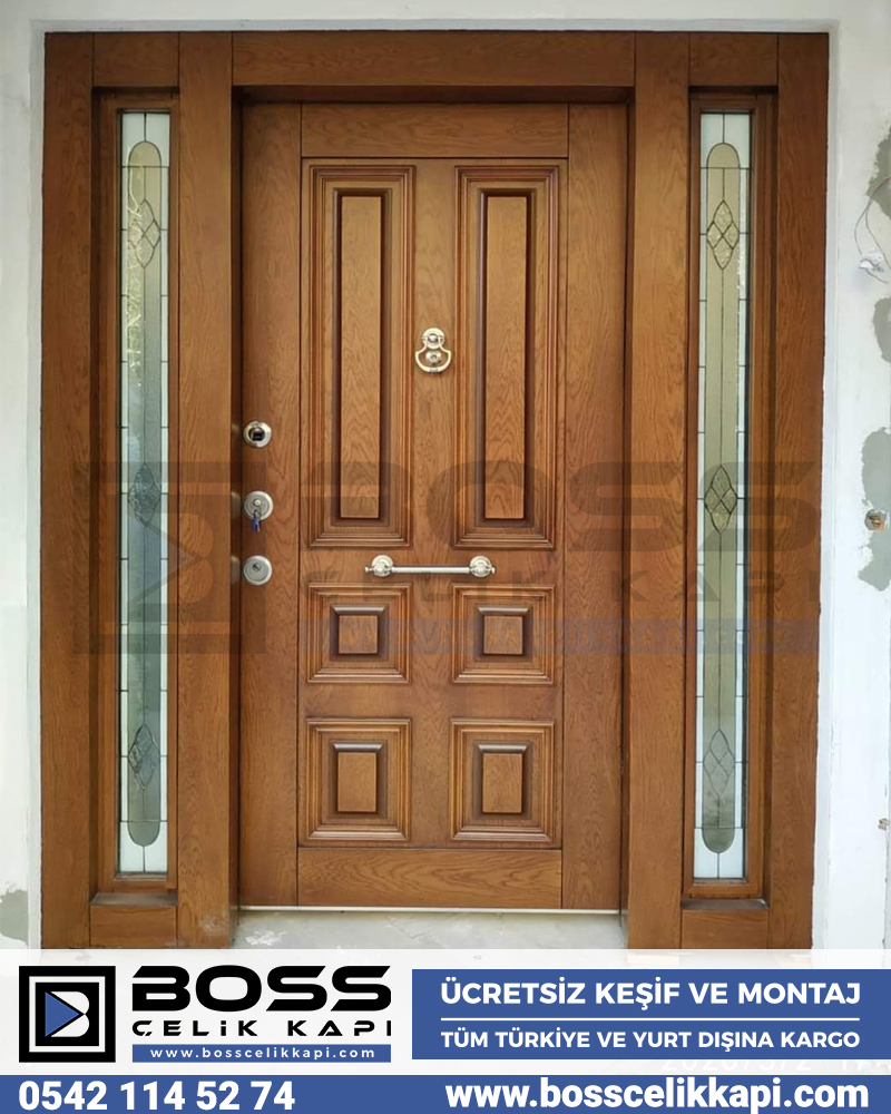 204 Villa Kapıları Kompozit Villa Kapısı Modelleri Fiyatları Boss Çelik Kapı Entrance doors Haustüren Steel Doors Seyf Qapilar