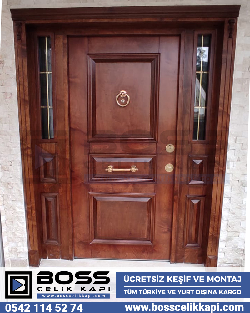 209 Villa Kapıları Kompozit Villa Kapısı Modelleri Fiyatları Boss Çelik Kapı Entrance doors Haustüren Steel Doors Seyf Qapilar