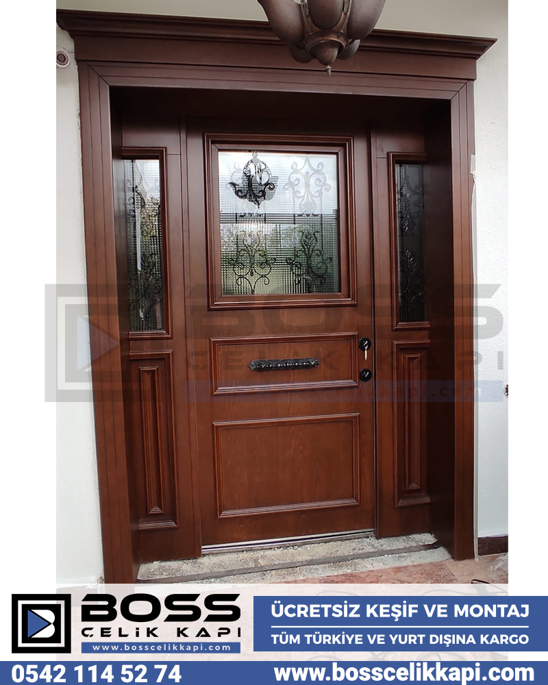 211 Villa Kapıları Kompozit Villa Kapısı Modelleri Fiyatları Boss Çelik Kapı Entrance doors Haustüren Steel Doors Seyf Qapilar