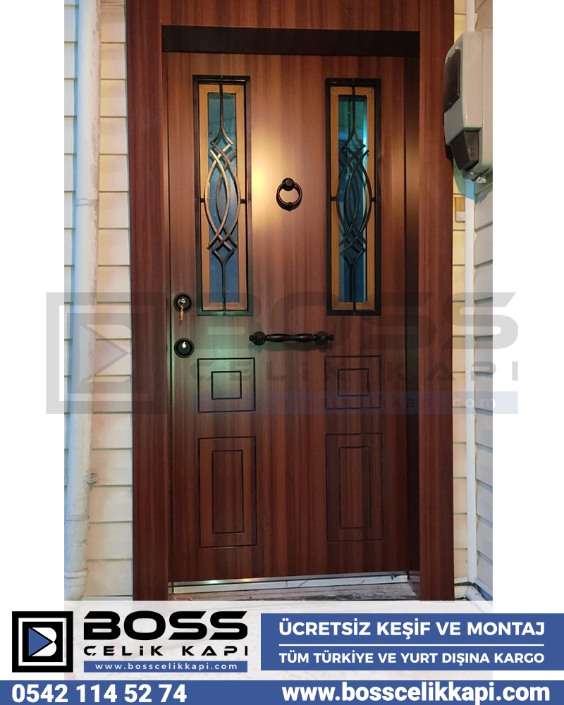 225 Villa Kapıları Kompozit Villa Kapısı Modelleri Fiyatları Boss Çelik Kapı Entrance doors Haustüren Steel Doors Seyf Qapilar