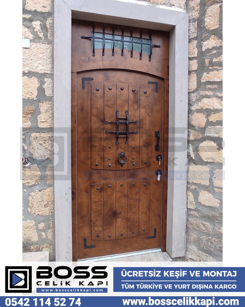 226 Villa Kapıları Kompozit Villa Kapısı Modelleri Fiyatları Boss Çelik Kapı Entrance doors Haustüren Steel Doors Seyf Qapilar