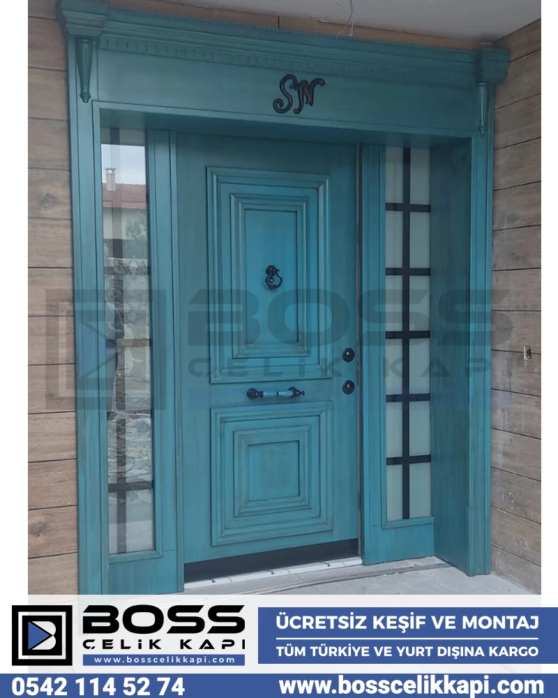 227 Villa Kapıları Kompozit Villa Kapısı Modelleri Fiyatları Boss Çelik Kapı Entrance doors Haustüren Steel Doors Seyf Qapilar