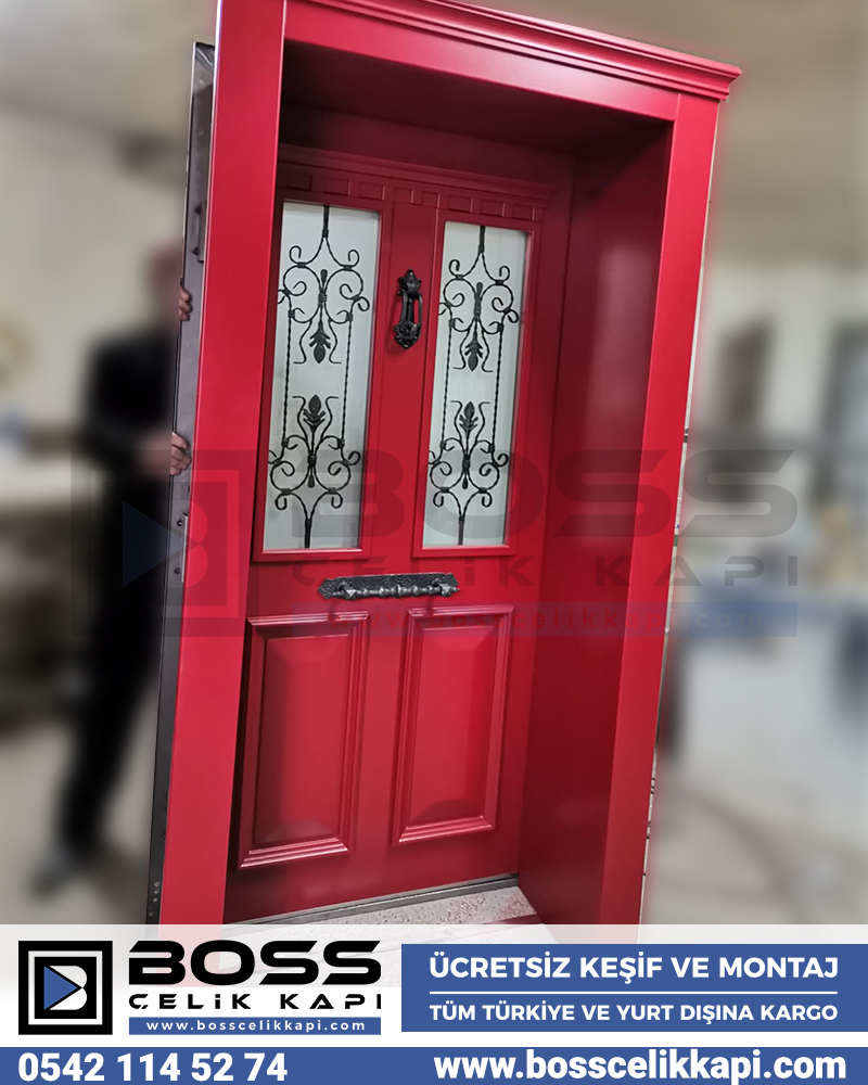 228 Villa Kapıları Kompozit Villa Kapısı Modelleri Fiyatları Boss Çelik Kapı Entrance doors Haustüren Steel Doors Seyf Qapilar