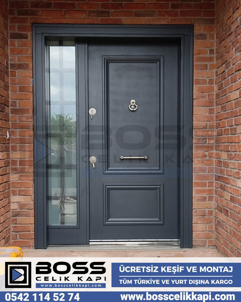 229 Villa Kapıları Kompozit Villa Kapısı Modelleri Fiyatları Boss Çelik Kapı Entrance doors Haustüren Steel Doors Seyf Qapilar