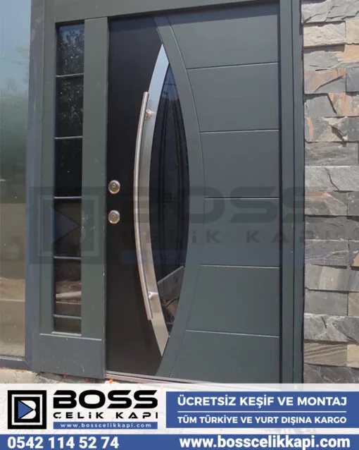 230 Villa Kapıları Kompozit Villa Kapısı Modelleri Fiyatları Boss Çelik Kapı Entrance Doors Haustüren Steel Doors Seyf Qapilar