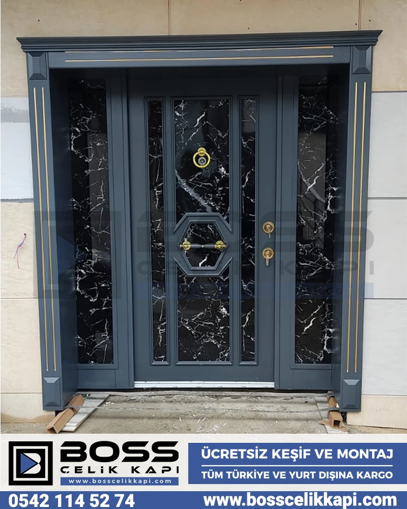 233 Villa Kapıları Kompozit Villa Kapısı Modelleri Fiyatları Boss Çelik Kapı Entrance Doors Haustüren Steel Doors Seyf Qapilar