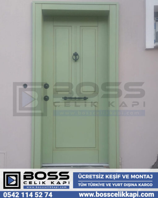 Açık Yeşil Çelik Kapı Modelleri Çelik Kapı Fiyatları İstanbul