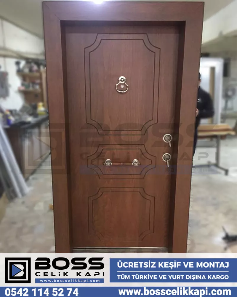 Çelik Kapı Modelleri Çelik Kapı Fiyatları İstanbul Ceviz Derzli Çelik Kapı