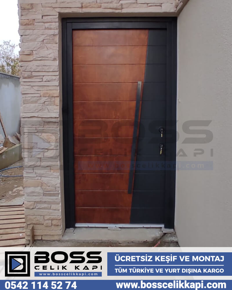Çift Renkli Çelik Kapı Modelleri Çelik Kapı Fiyatları İstanbul
