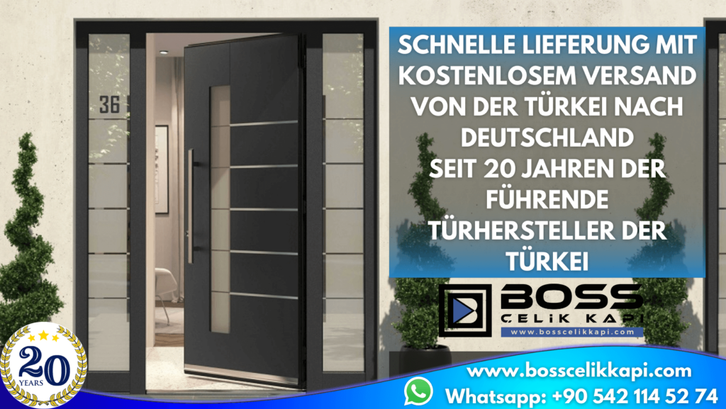 Almanya Boss Çelik Kapı Haustüren (3) (1)