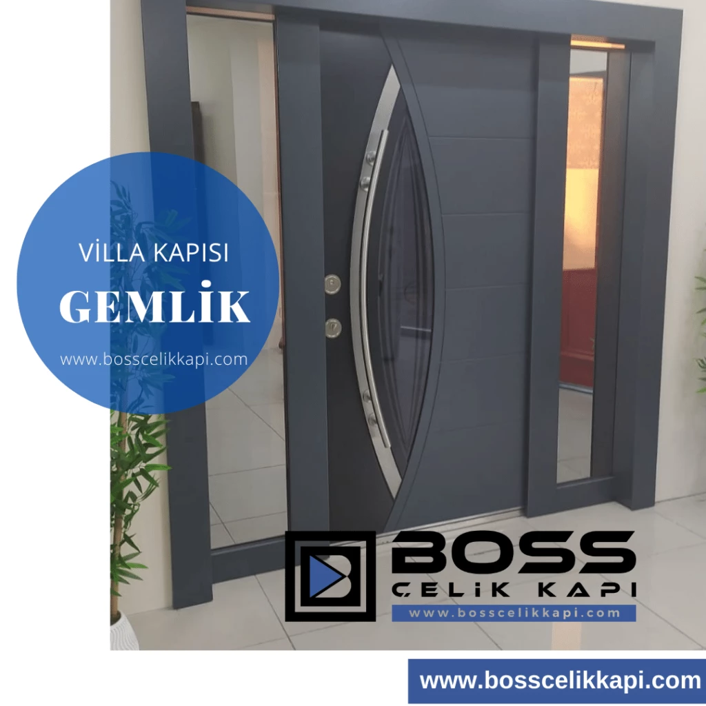 Gemlik Villa Kapısı Modelleri Fiyatları Boss Çelik Kapı Pivot Villa Kapısı İndirimli Dış Kapılar