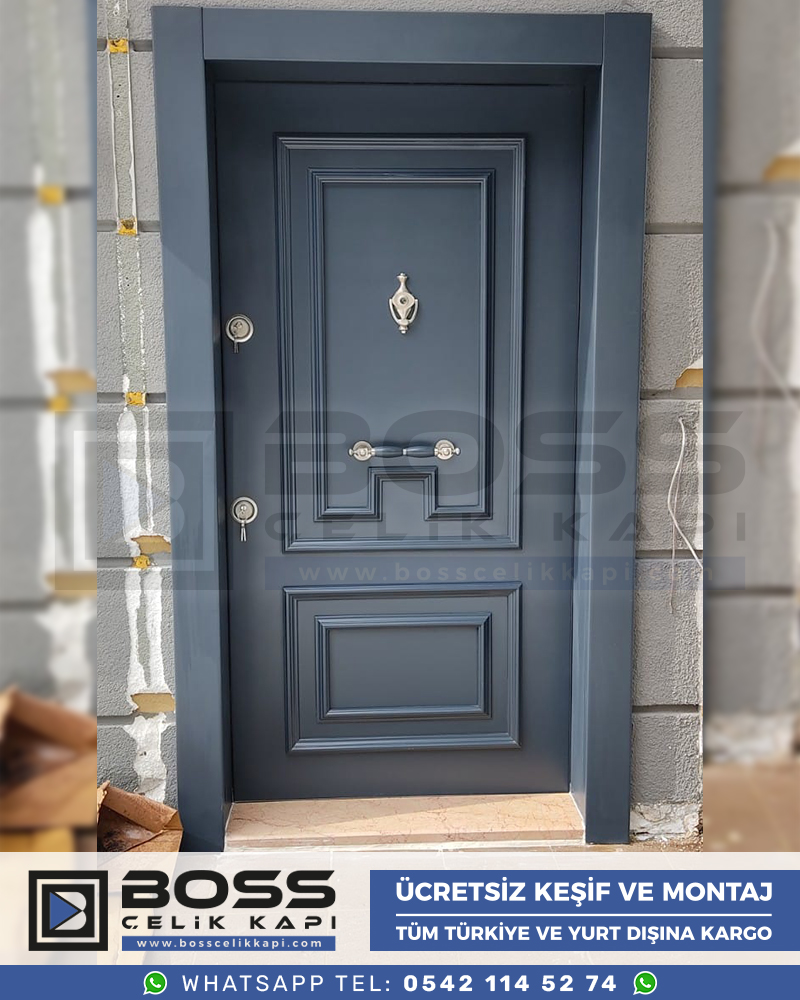 Çelik Kapı Modern Çelik Kapı Lüks Çelik Kapı Fiyatları İstanbul Çelik Kapı Modelleri (18)