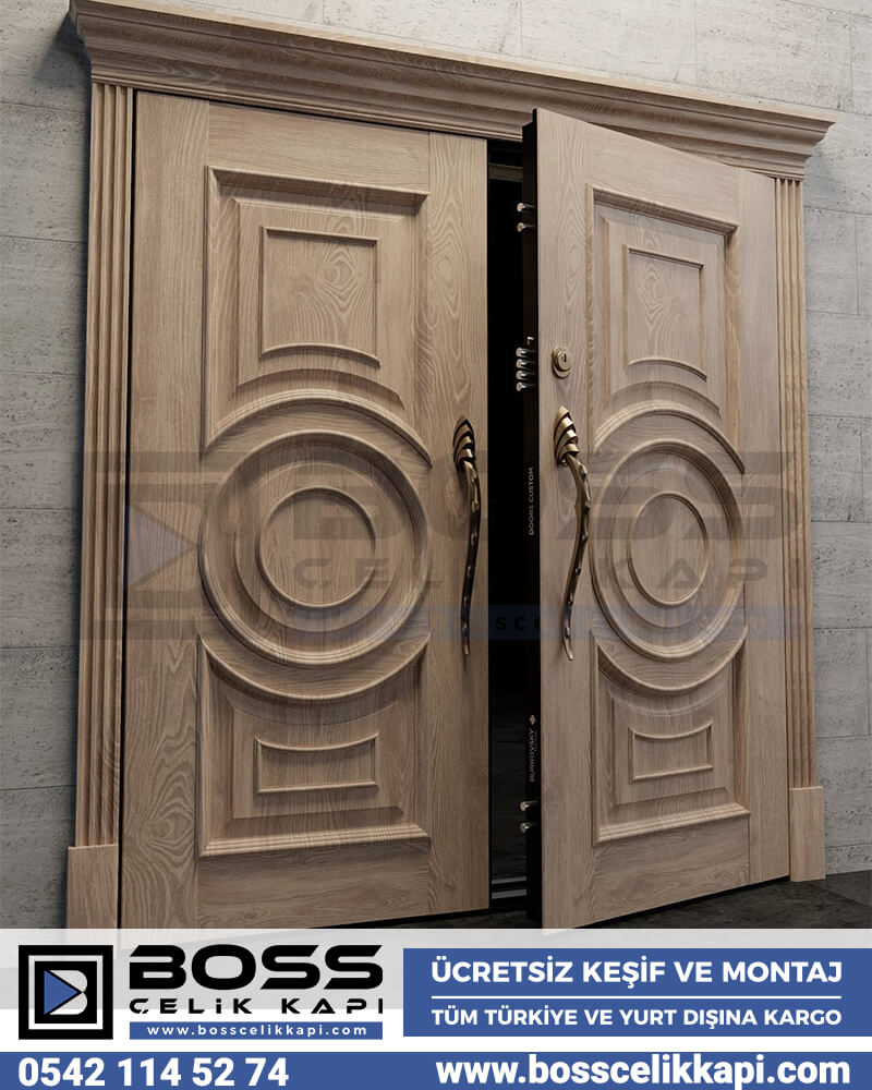 Villa Kapıları Kompozit Villa Kapı Modeleri Villa Kapısı Fiyatları Boss Çelik Kapı (11)
