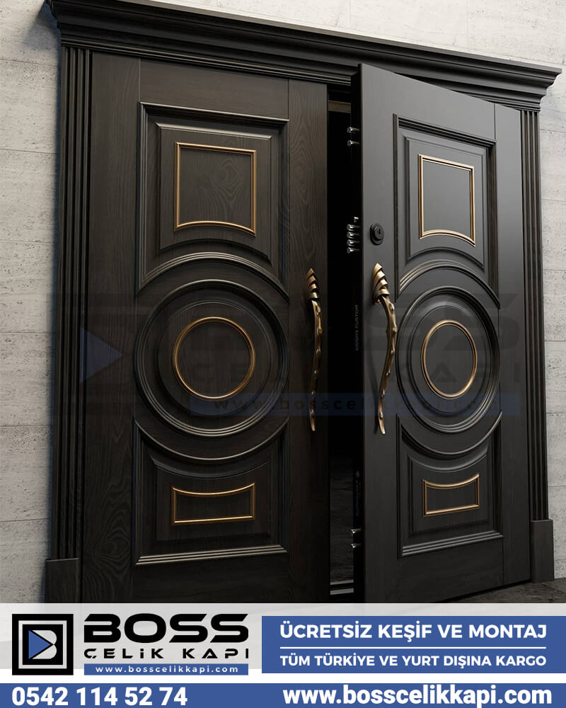 Villa Kapıları Kompozit Villa Kapı Modeleri Villa Kapısı Fiyatları Boss Çelik Kapı (13)