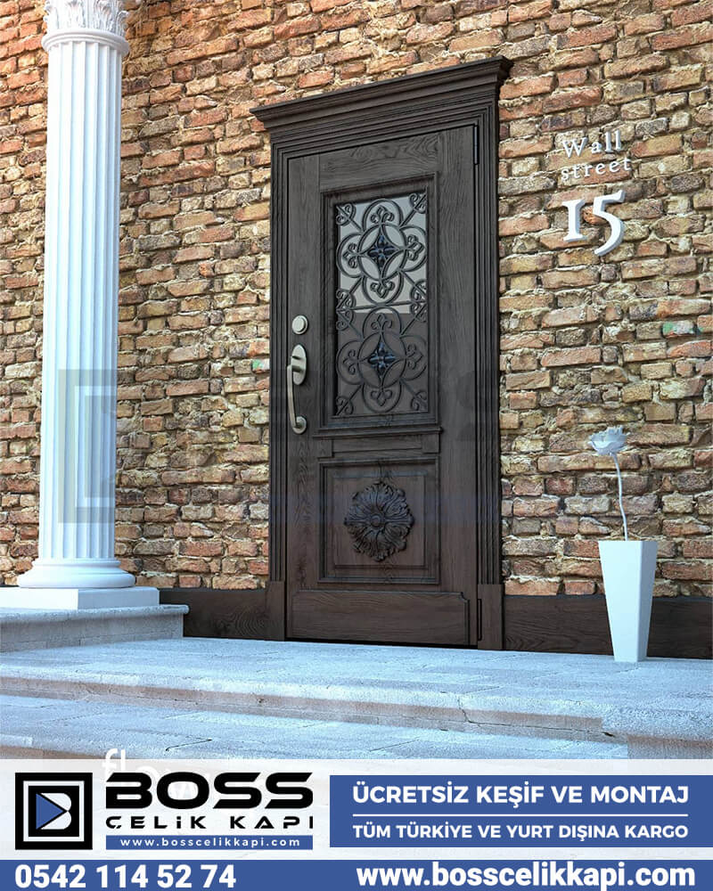 Villa Kapıları Kompozit Villa Kapı Modeleri Villa Kapısı Fiyatları Boss Çelik Kapı (2)