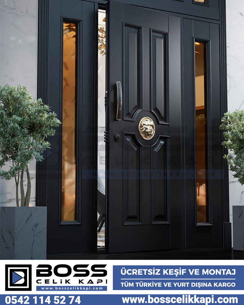 Villa Kapıları Kompozit Villa Kapı Modeleri Villa Kapısı Fiyatları Boss Çelik Kapı (21)