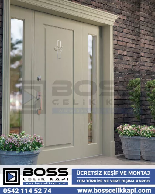 Villa Kapıları Kompozit Villa Kapı Modeleri Villa Kapısı Fiyatları Boss Çelik Kapı (25)