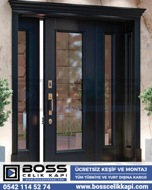 Villa Kapıları Kompozit Villa Kapı Modeleri Villa Kapısı Fiyatları Boss Çelik Kapı (36)