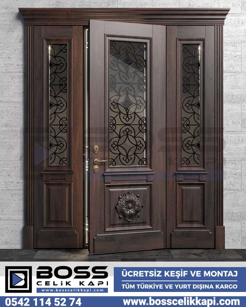 Villa Kapıları Kompozit Villa Kapı Modeleri Villa Kapısı Fiyatları Boss Çelik Kapı (7)